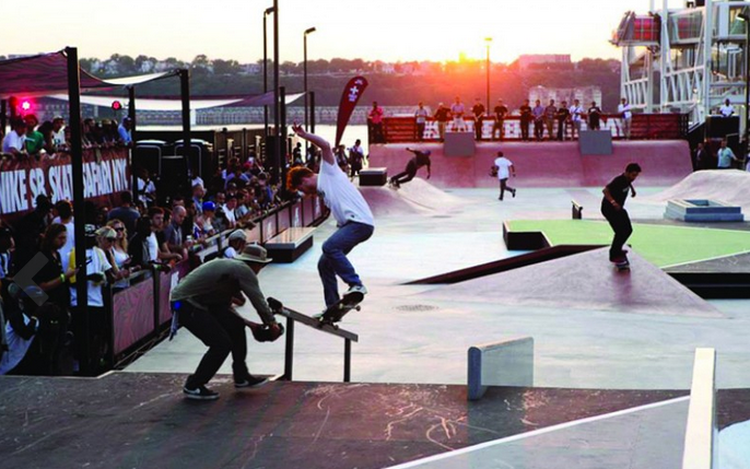 skate barge picture