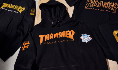 Thrasher Skateboarding + SF Giants