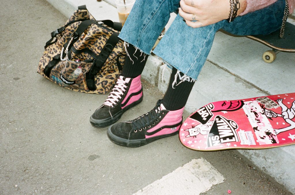 VANS CUSTOMADE BY CHER STRAUBERRY